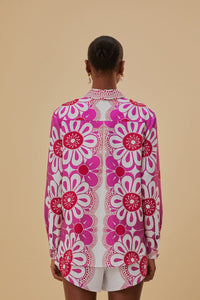 Chemise Maia en lin - Rose