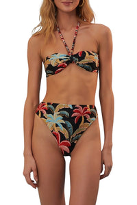Haut de bikini nuit Noix de coco - Noir