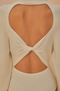 Body en maille - Blanc