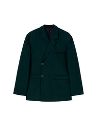 Veste de costume Javier à double boutonnage - Pine Green