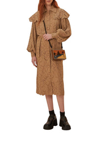 Trenchcoat Laise en coton - Marron