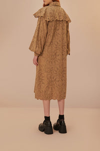 Trenchcoat Laise en coton - Marron