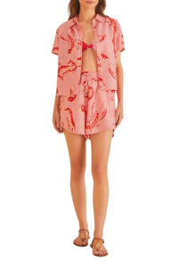 Short Lobsters en lin - Rose
