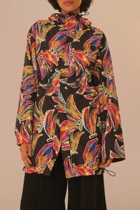 Imperméable court Bananas artistiques - Multicolore