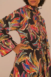 Imperméable court Bananas artistiques - Multicolore