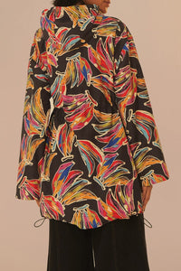 Imperméable court Bananas artistiques - Multicolore