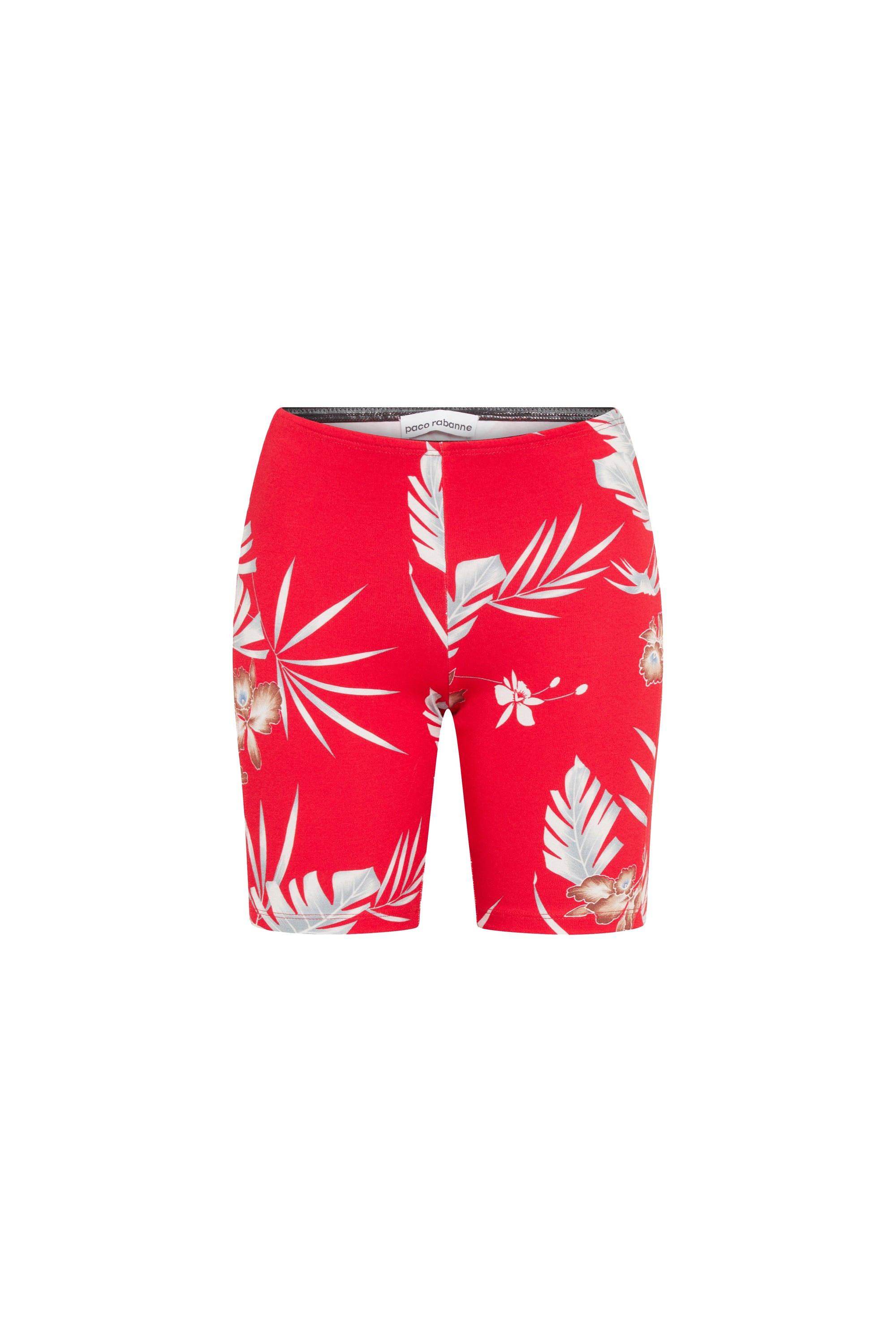 Cycliste à imprimé tropical - Red Hawai