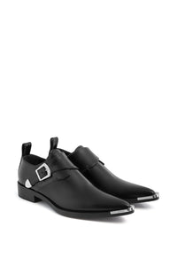 Chaussures derby Boucle en cuir - Black