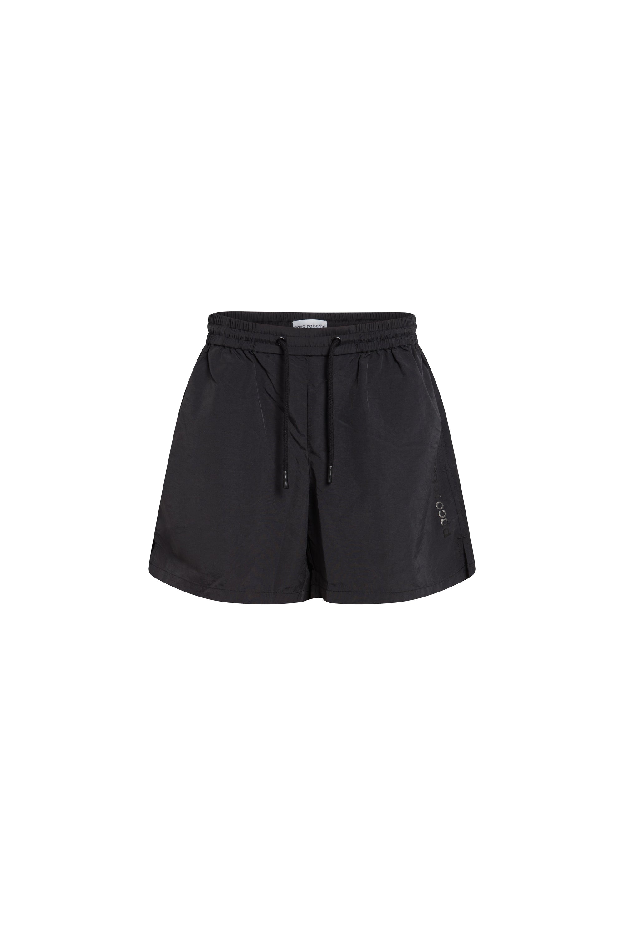 Short ample à cordon - Black