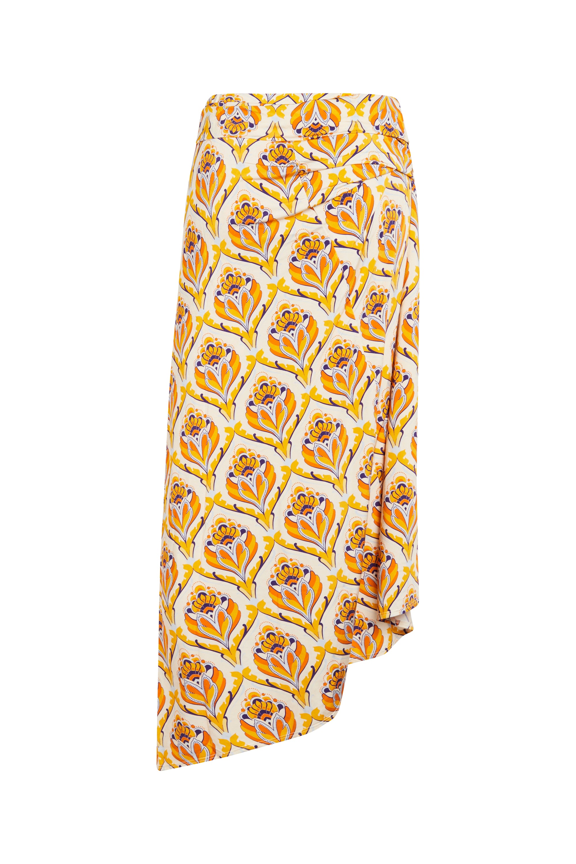 Jupe longue asymétrique - 70 S Tapestry
