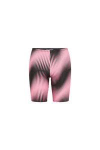 Cycliste à imprimé graphique - Pink Echo