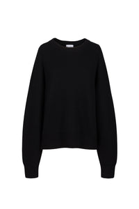 Pull oversize en laine - Black