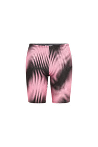 Cycliste à imprimé graphique - Pink Echo