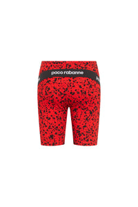 Cycliste à imprimé tacheté - Red Spots