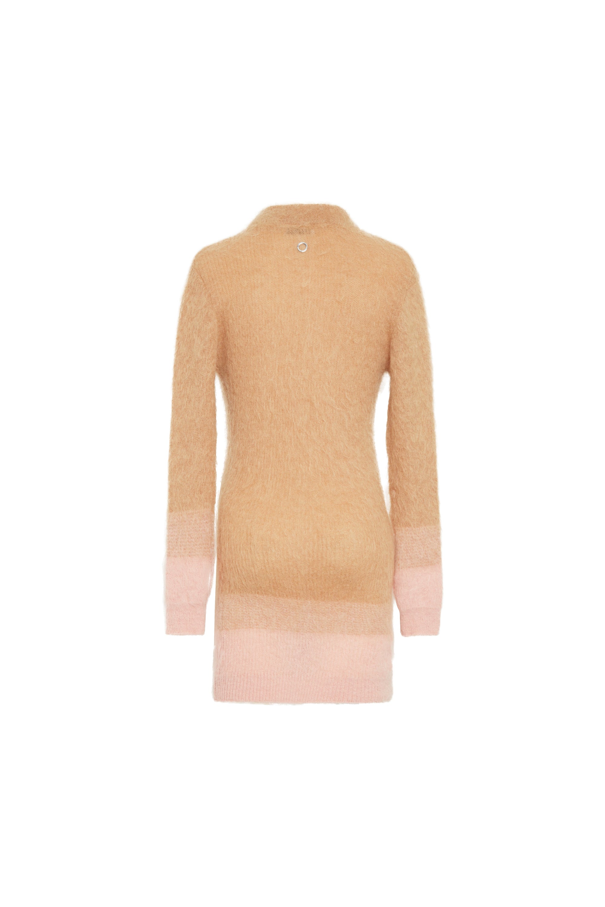 Cardigan long bicolore - Camel & Rose