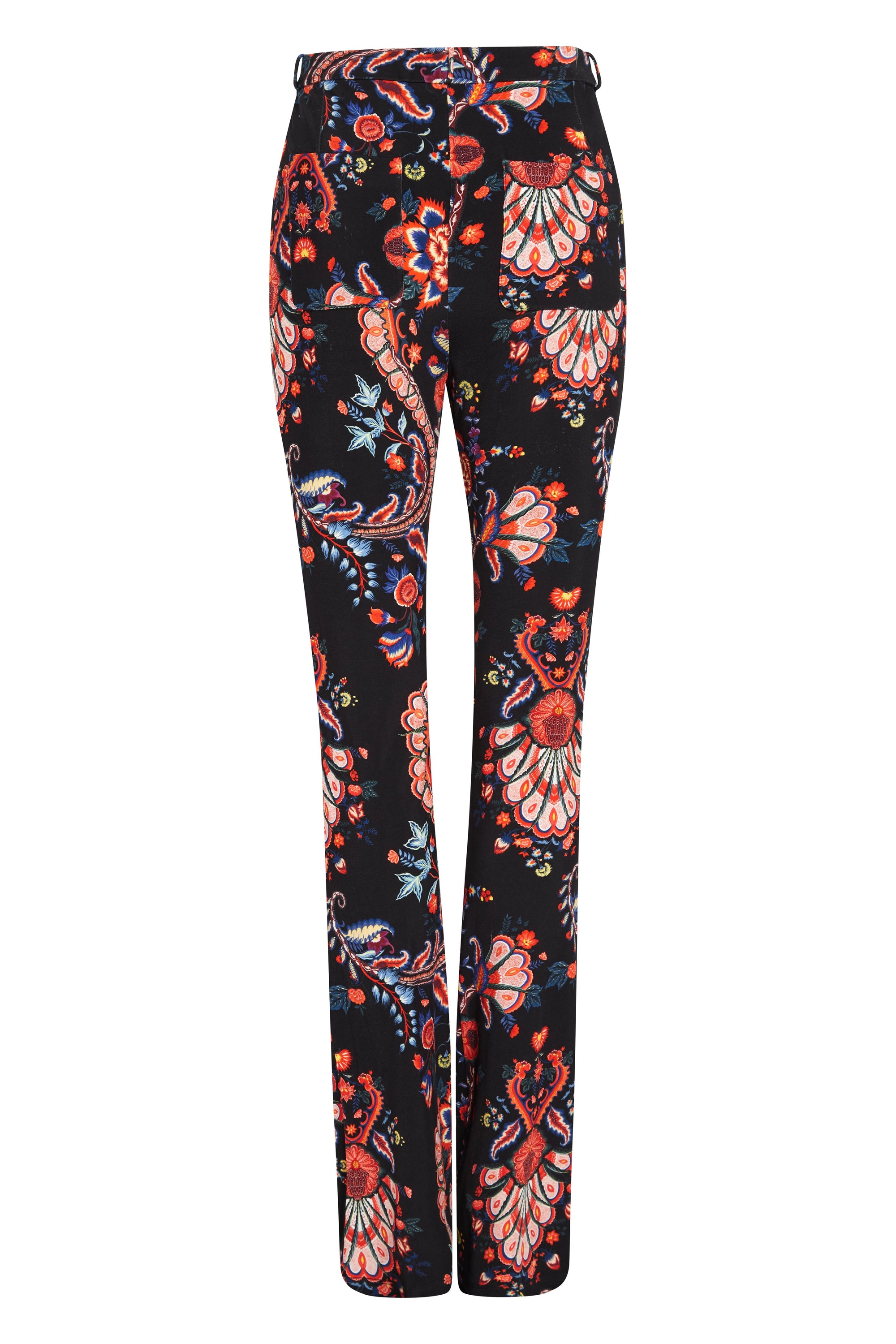Pantalon à imprimé fleuri - Black Paisley
