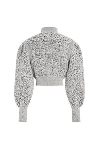 Pull à manches ballons - Black & Grey