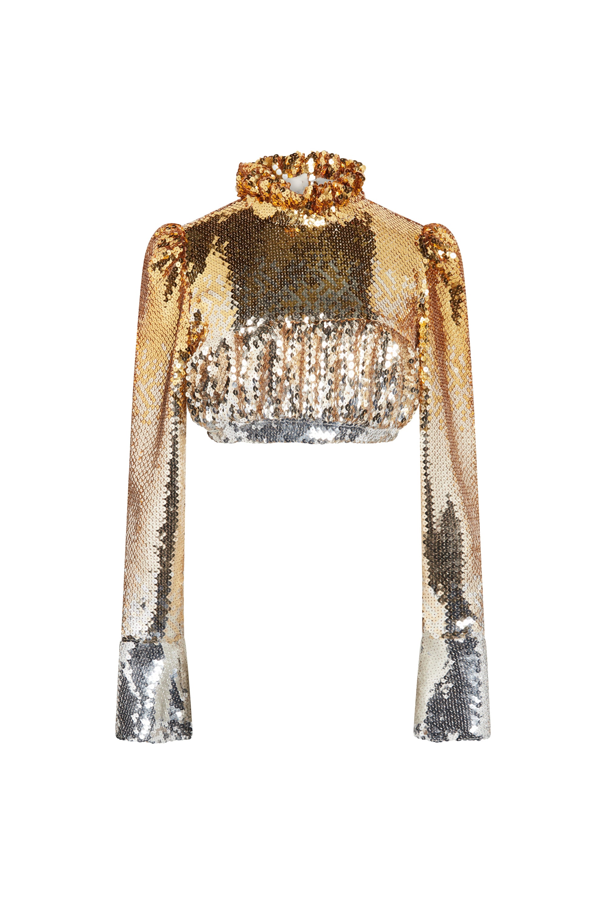Top court bicolore - Gold & Silver