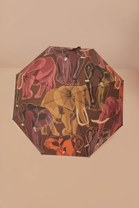Parapluie Eléphants - Marron