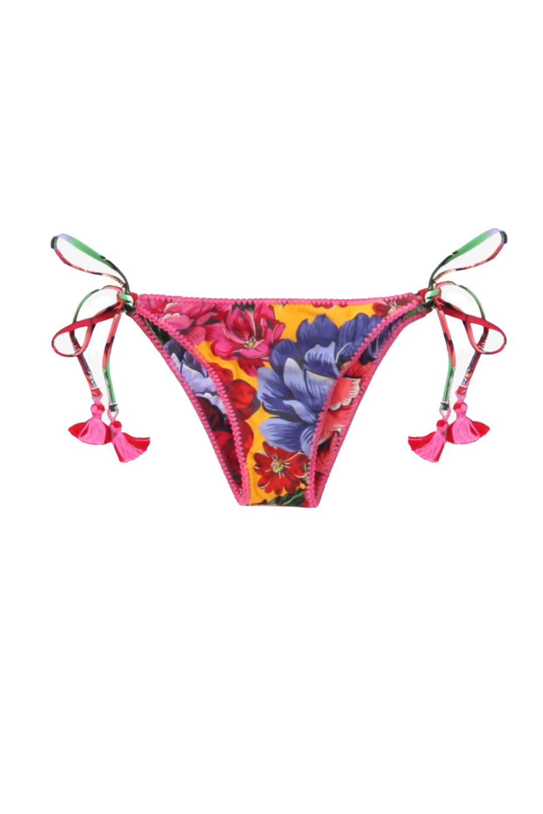 Bas de bikini noué sur le côté Chita d'hiver - Rouge