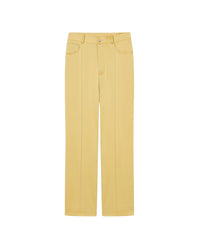 Pantalon Macen en satin - Yellow
