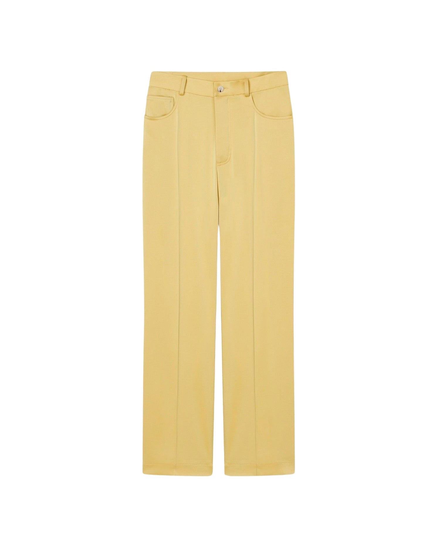 Pantalon Macen en satin - Yellow