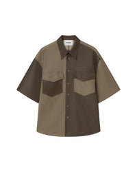 Chemise Rens en patchwork recyclé - Clay & Grey