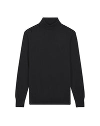 Pull à col roulé fin en cachemire - Navy