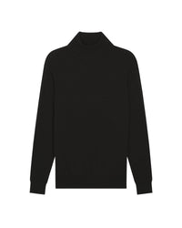Pull à col roulé fin en cachemire - Black