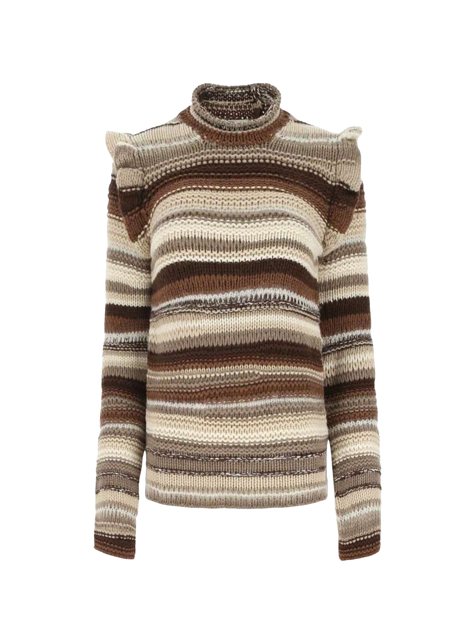 Pull ajusté en cachemire - Multicolor Grey