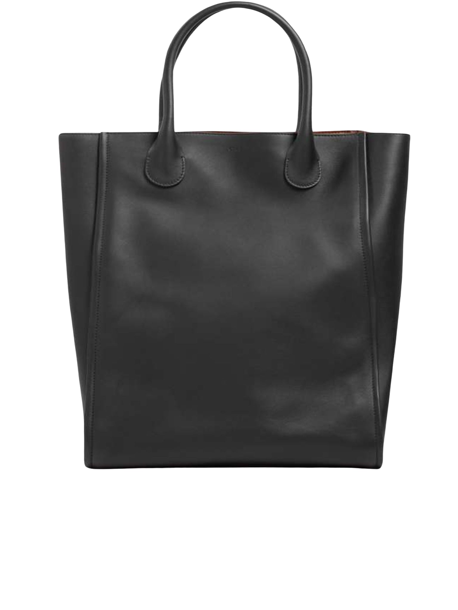 Grand sac cabas Joyce en cuir - Black