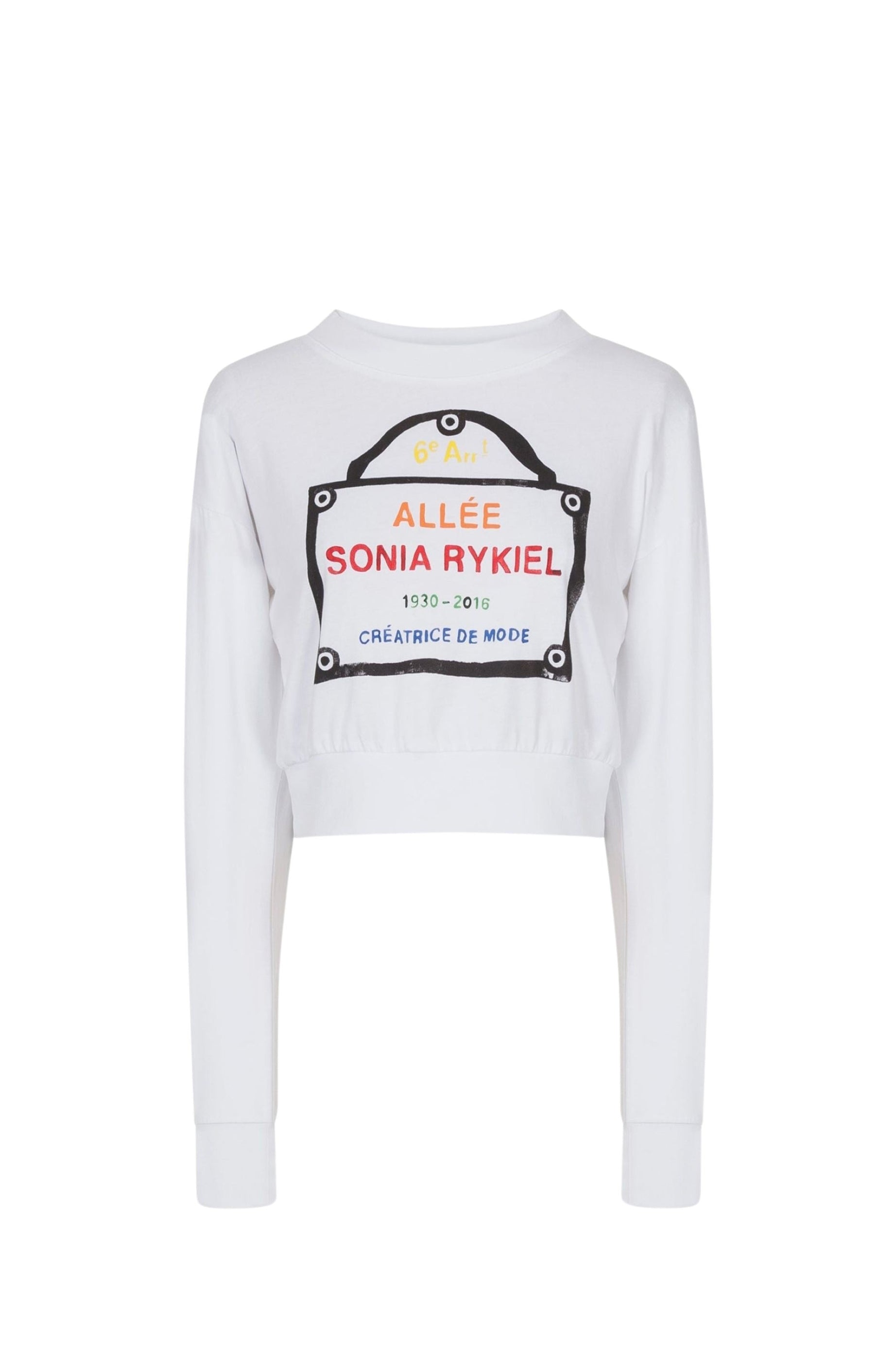 T-shirt à manches longues - Blanc