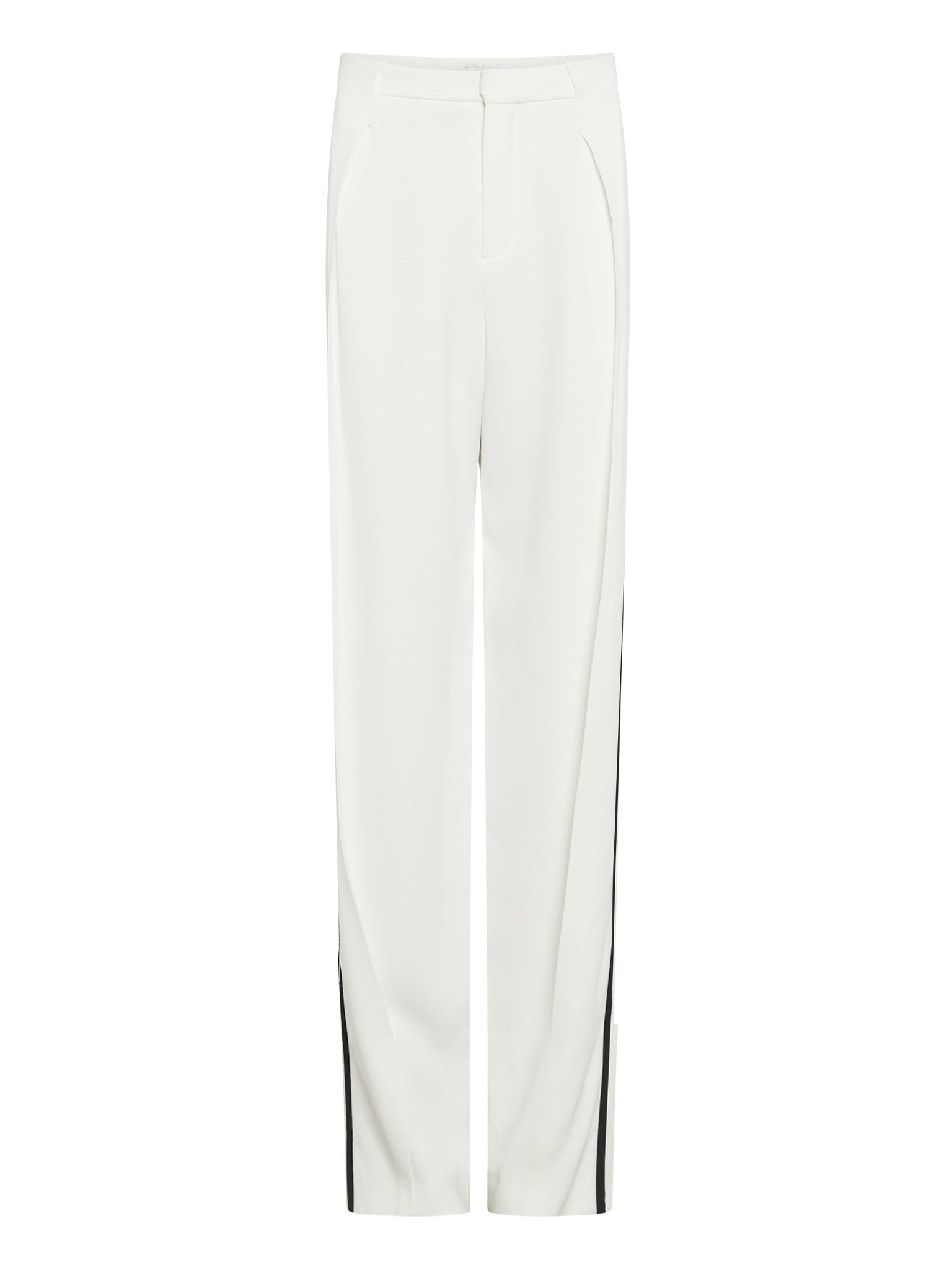 Pantalon en soie - Lait