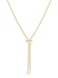 Collier Names en laiton - Gold Color