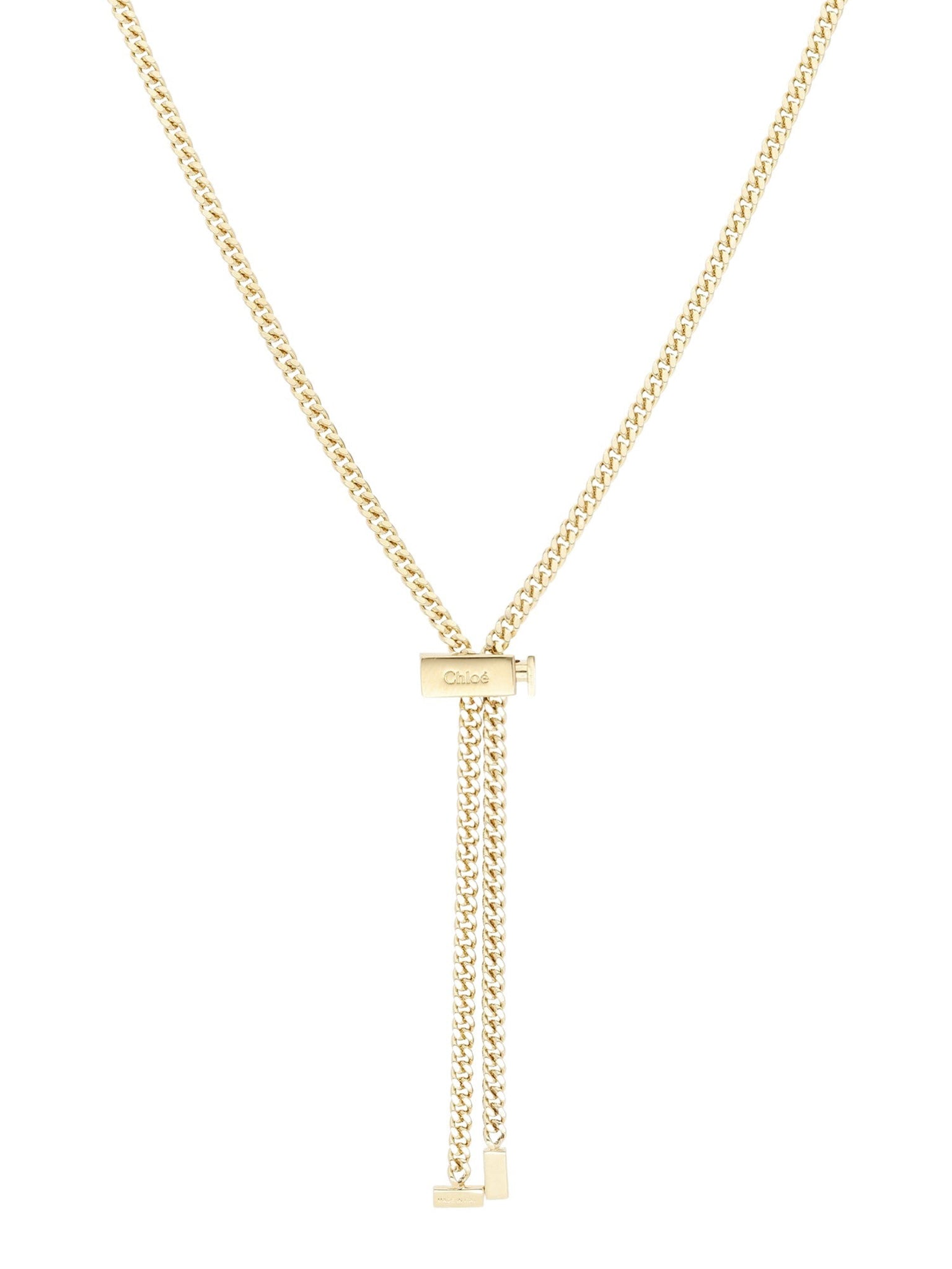 Collier Names en laiton - Gold Color