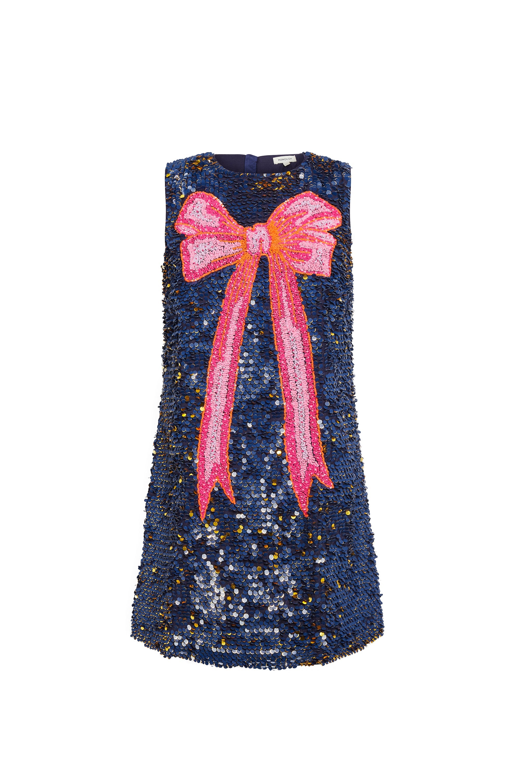 Robe courte réjouissance - Marine