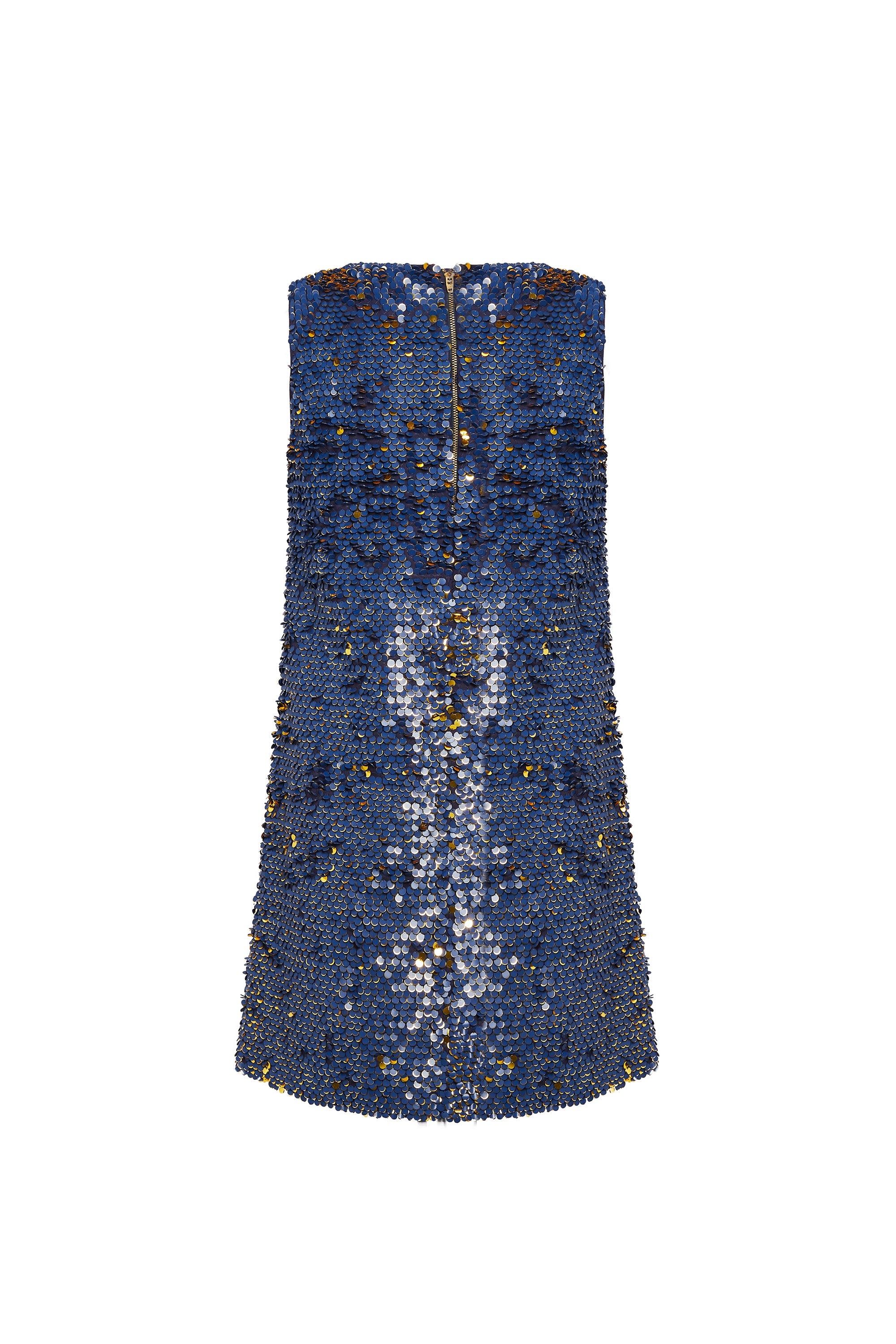 Robe courte réjouissance - Marine