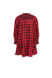Robe courte Baptême D'Hiver - Rouge