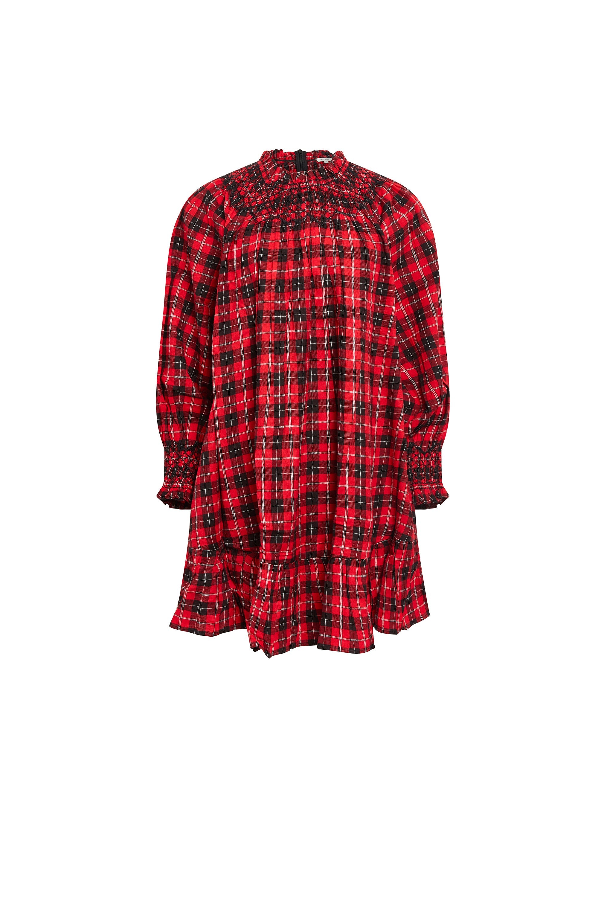 Robe courte Baptême D'Hiver - Rouge
