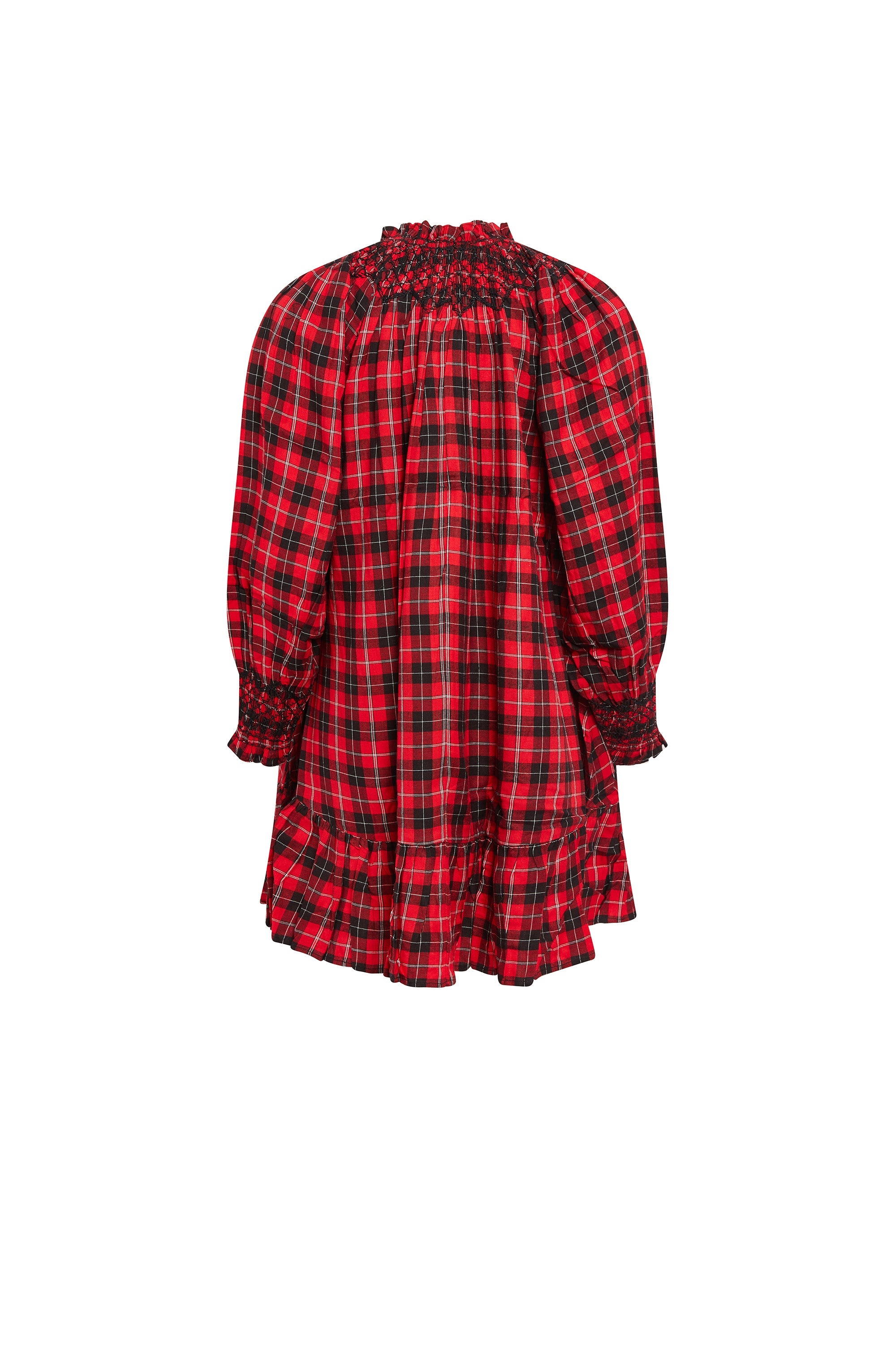 Robe courte Baptême D'Hiver - Rouge