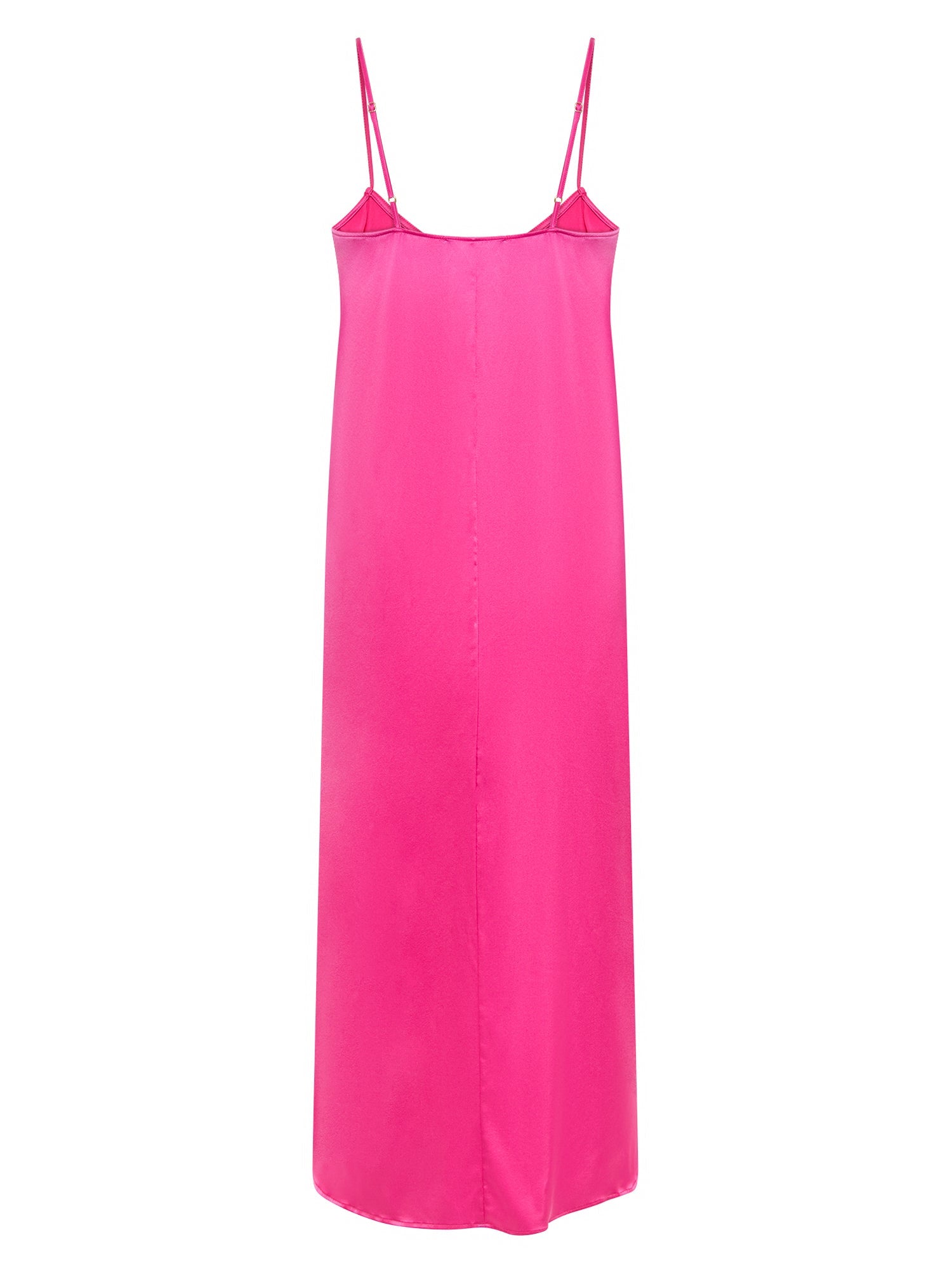 Robe longue midi Les intemporels en soie - Pétunia