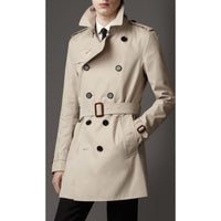 Trench-coat mi-long - Stone