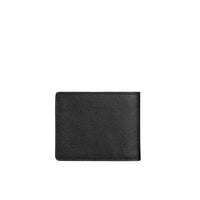 Portefeuille à rabat en cuir à motif London - Black