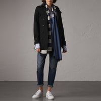 Trench-coat court The Sandringham - Black