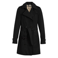 Trench Sandringham mi-long - Black