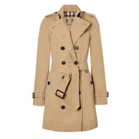 Trench-coat Sandringham mi-long - Honey