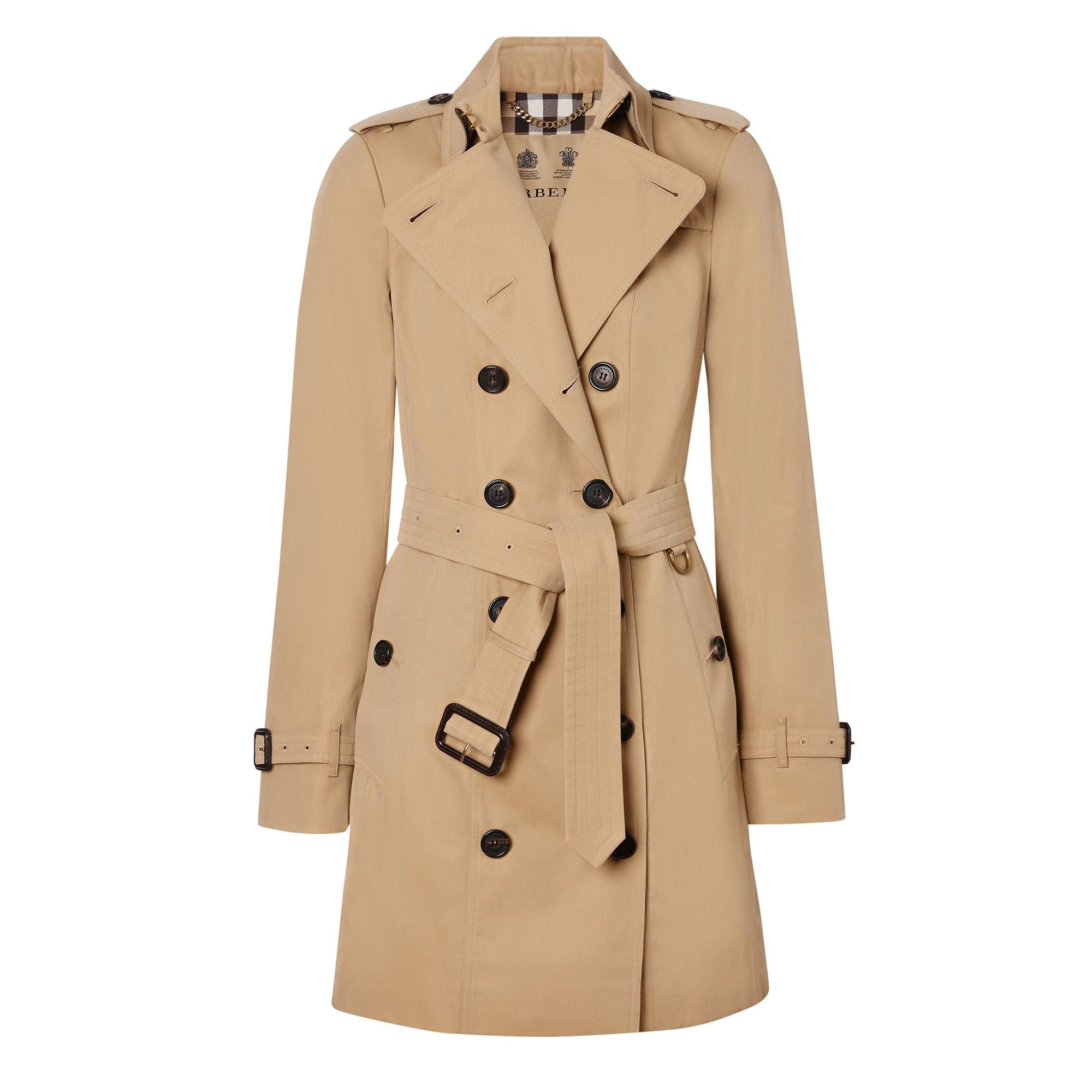 Trench-coat Sandringham mi-long - Honey