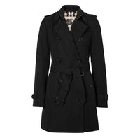 Trench Kensington mi-long femme - Black