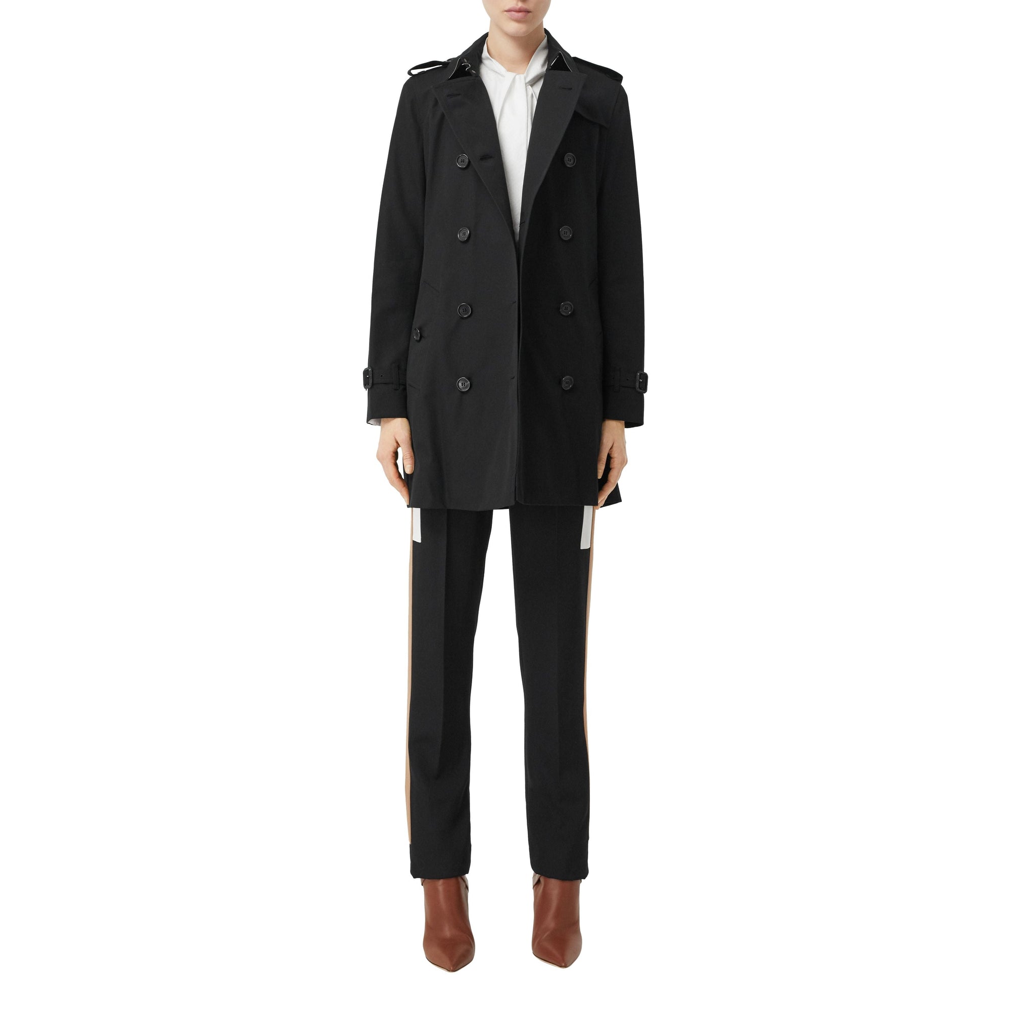 Trench Kensington mi-long femme - Black