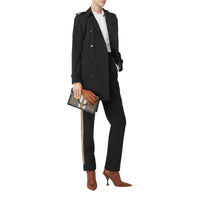 Trench Kensington mi-long femme - Black